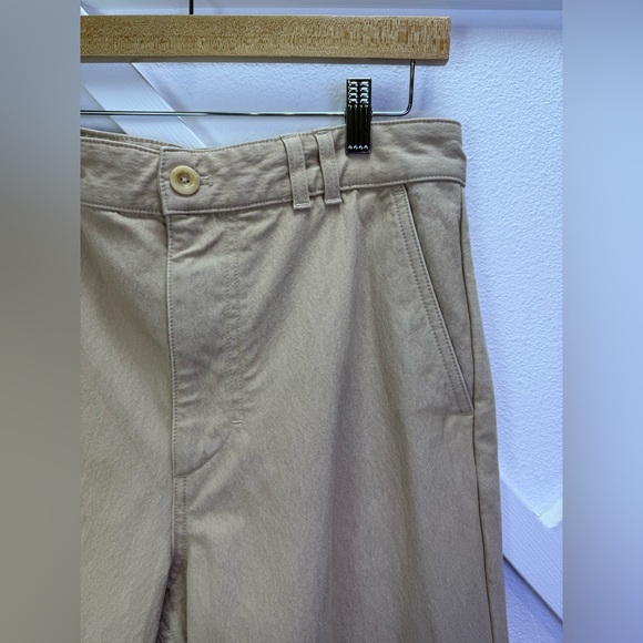 COS Women’s Beige Tapered Chino Pants Size 8 – Minimalist Cotton Blend - Picture 2 of 10